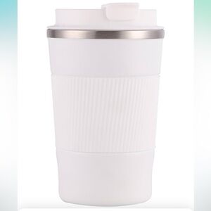 NWT 14 oz Travel Coffee Mug With lid Reusable Vacuum Stainless Steel Cold or Hot